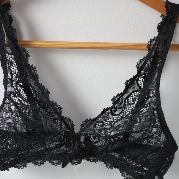 Black Lace Bralette Simone Pérèle - Picture 6 of 6